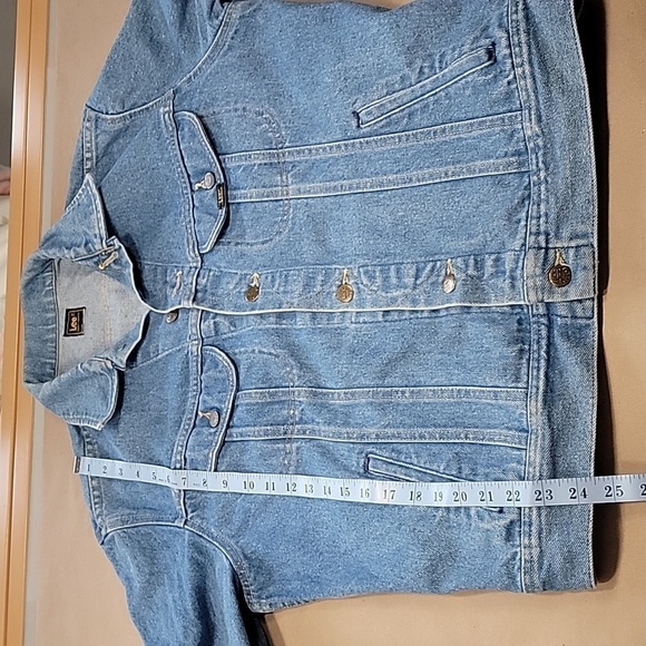 Lee Blue Denim Trucker Jacket, Size Unknown.  Excellent Condition - Picture 8 of 10